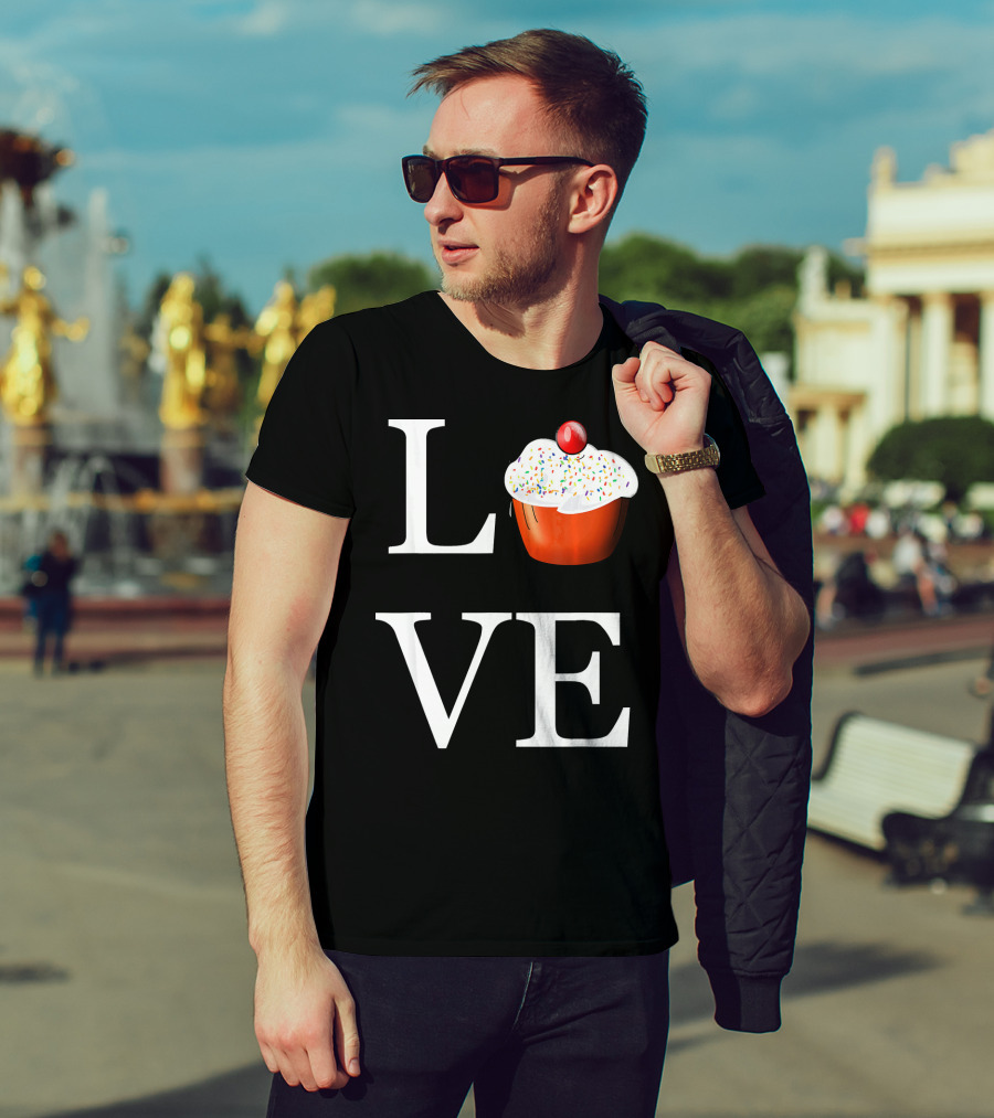 Love Cupcake Sprinkle Delight I Love Cupcakes T-Shirt
