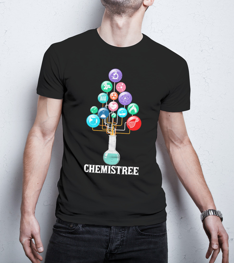 ChemiSTREE Science Chemistry Lover Icons T-Shirt