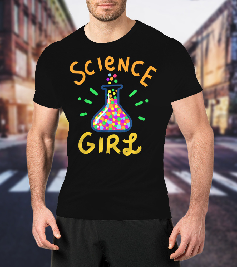Science Girl Chemistry Beaker T-Shirt
