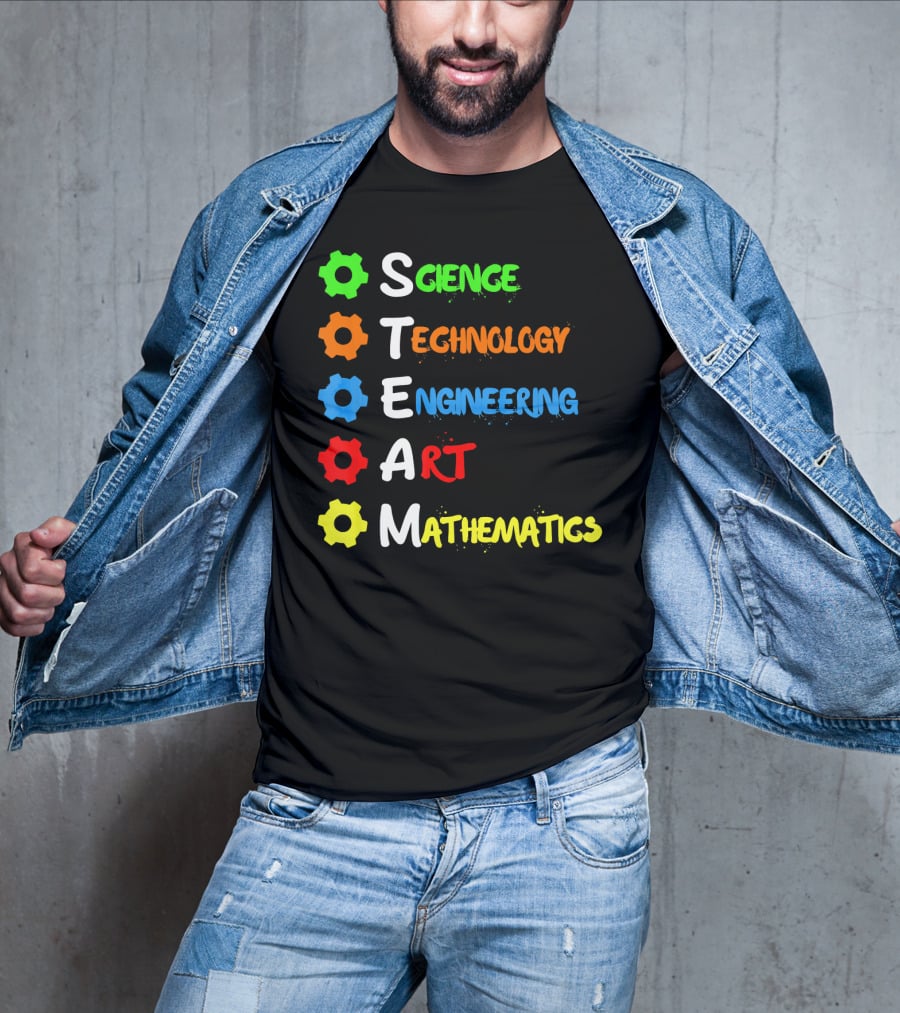 STEAM Science Technology Engineering Art Mathematics T-Shirt