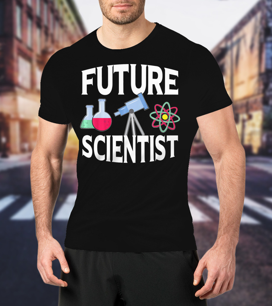 Future Scientist Chemistry Physics Astronomy T-Shirt