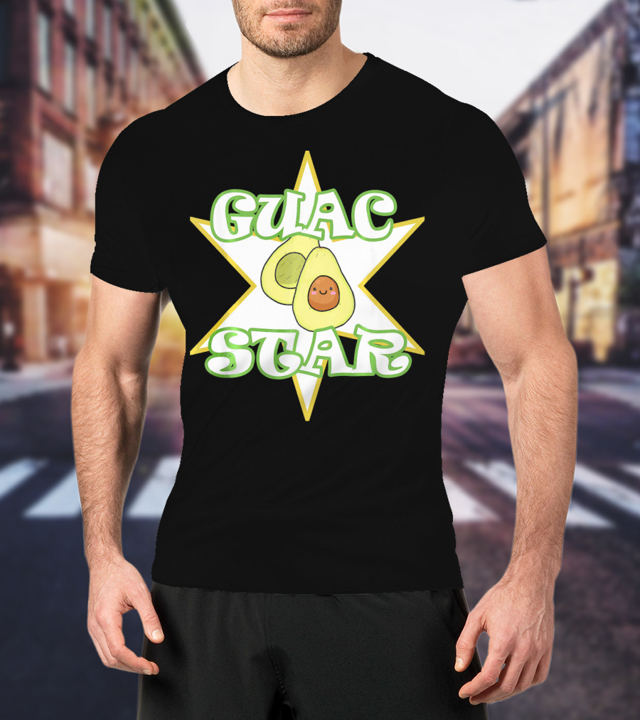 Guac Star Avocado Guacamole Men T-Shirt
