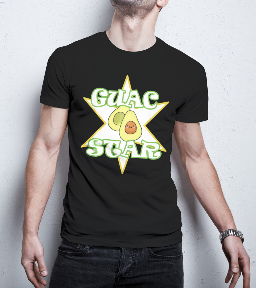 Guac Star Avocado Guacamole Men T-Shirt