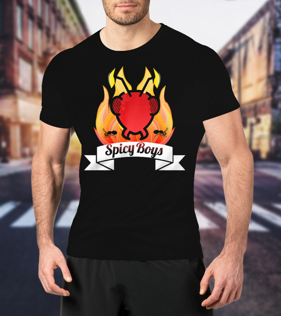 Spicy Boys Fire Ants Flame T-Shirt