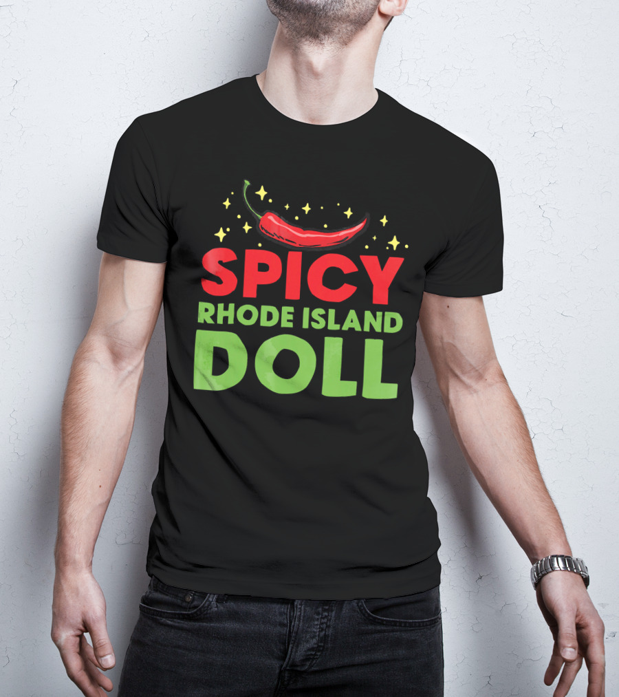 Spicy Rhode Island Doll Chili Pepper T-Shirt