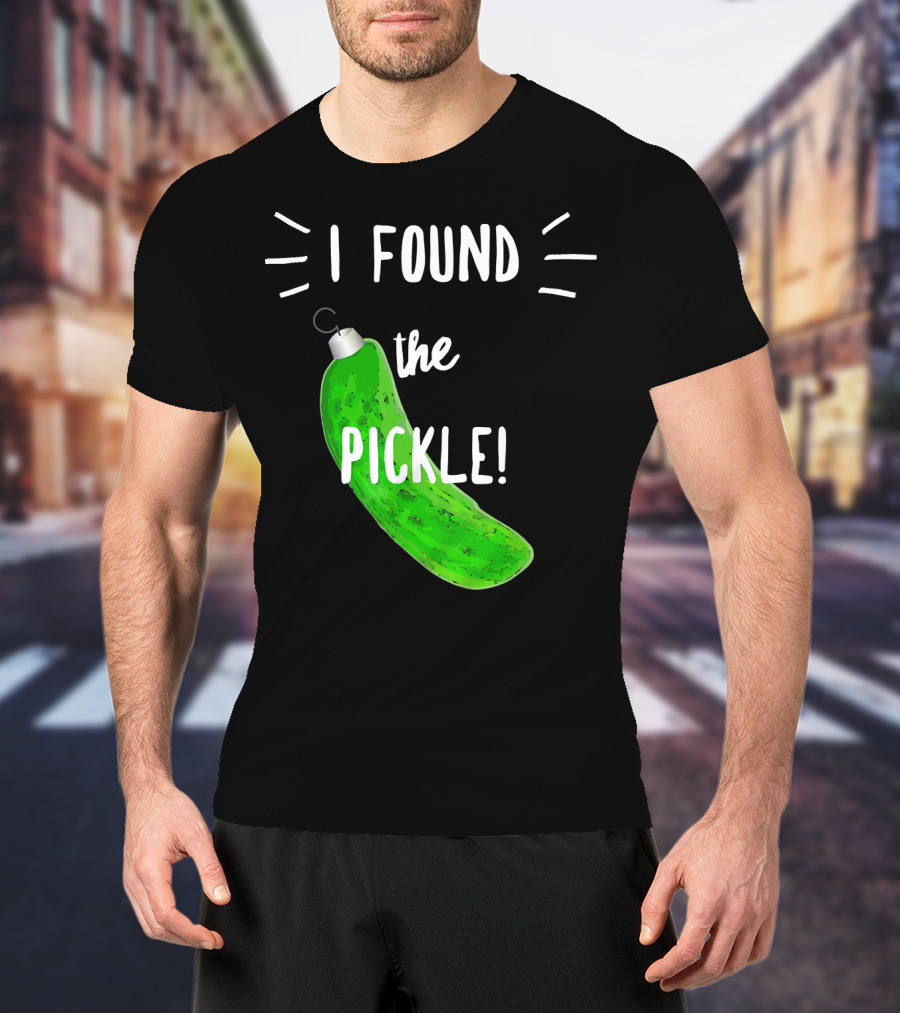 I Found The Pickle German Christmas T-Shirt