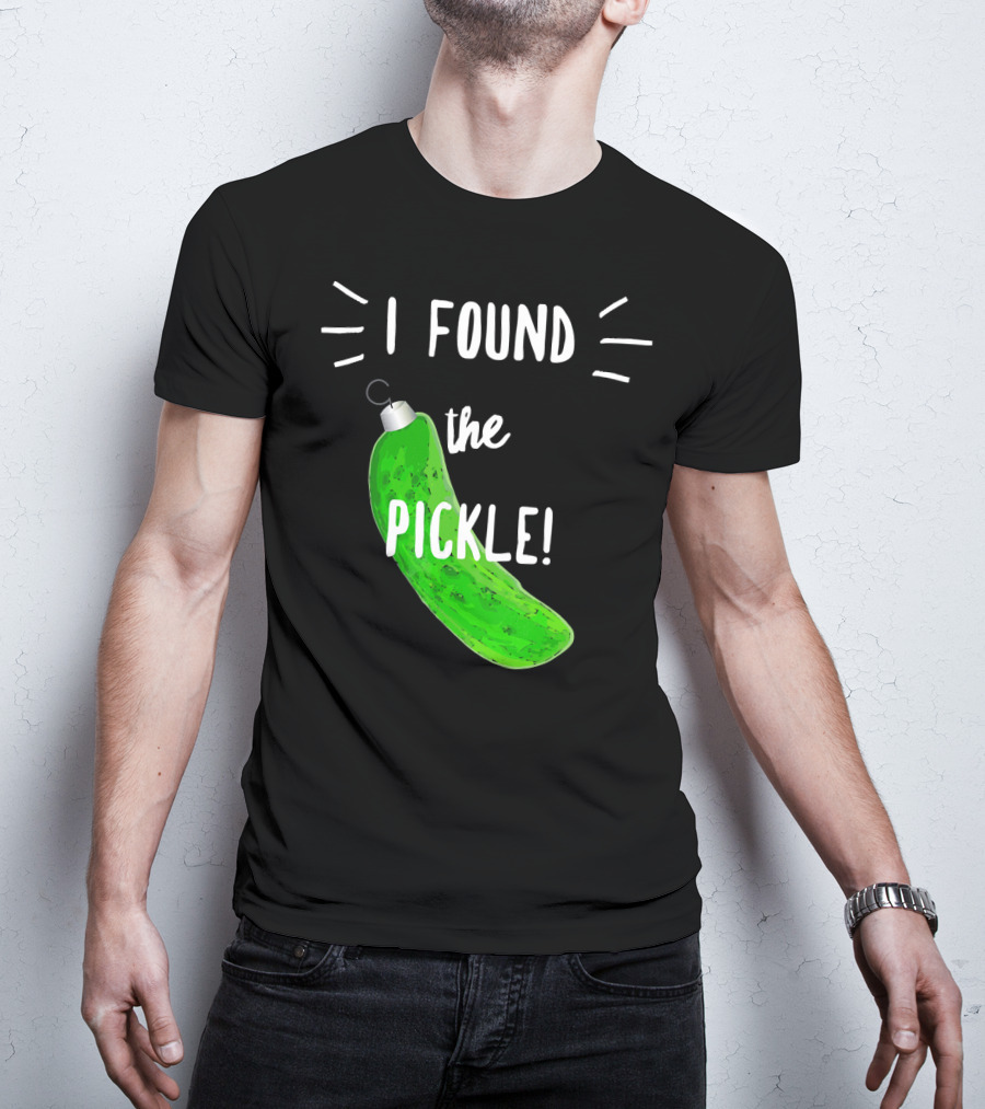 I Found The Pickle German Christmas T-Shirt