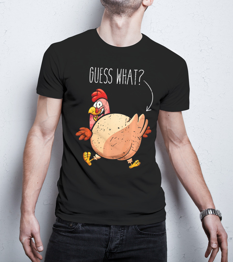 Guess What Turkey Funny Butt Joke T-Shirt