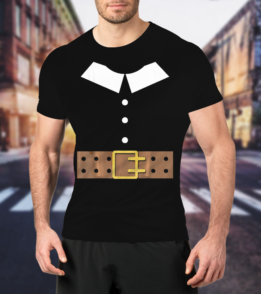 Thanksgiving Pilgrim Costume Belt Turkey Day Classic T-Shirt