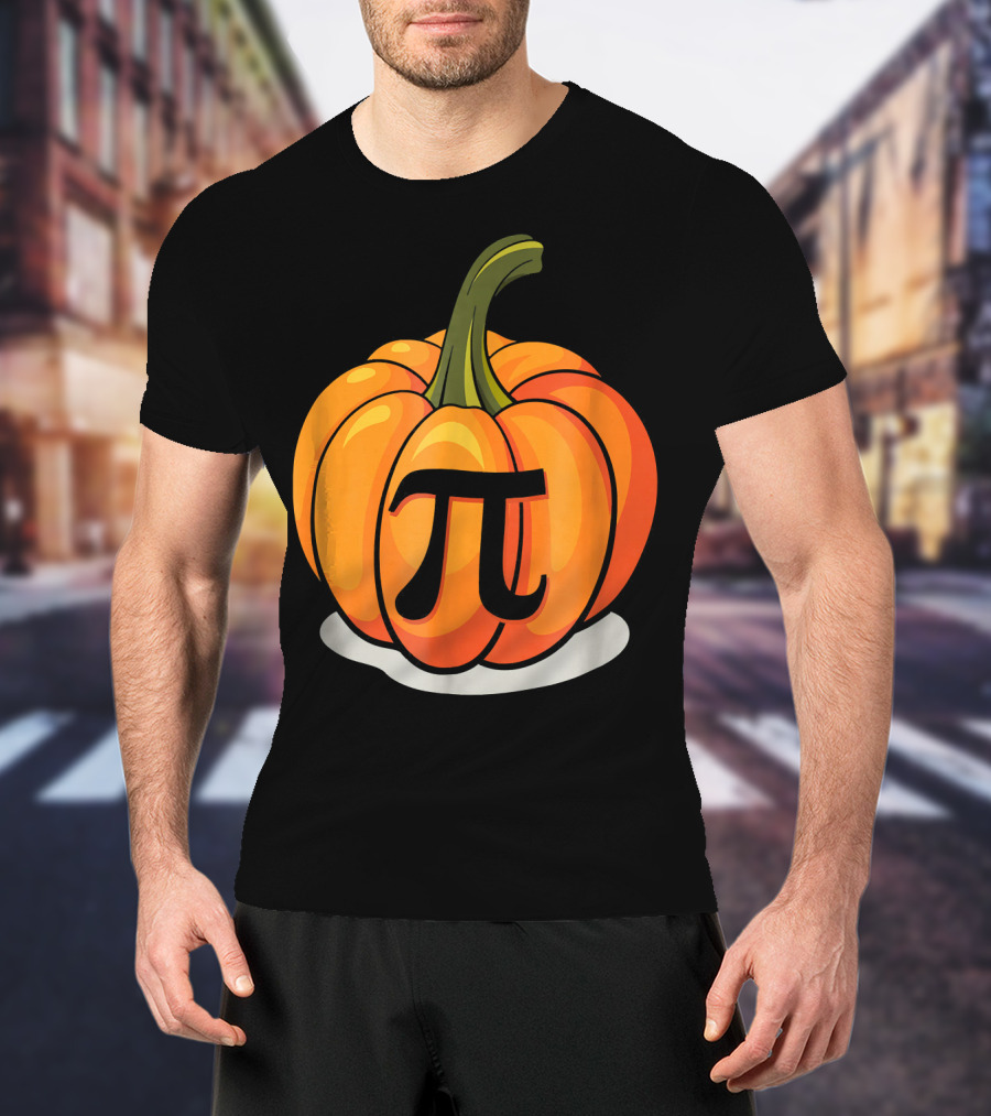 Pumpkin Pi Pie Funny Nerdy Thanksgiving T-Shirt
