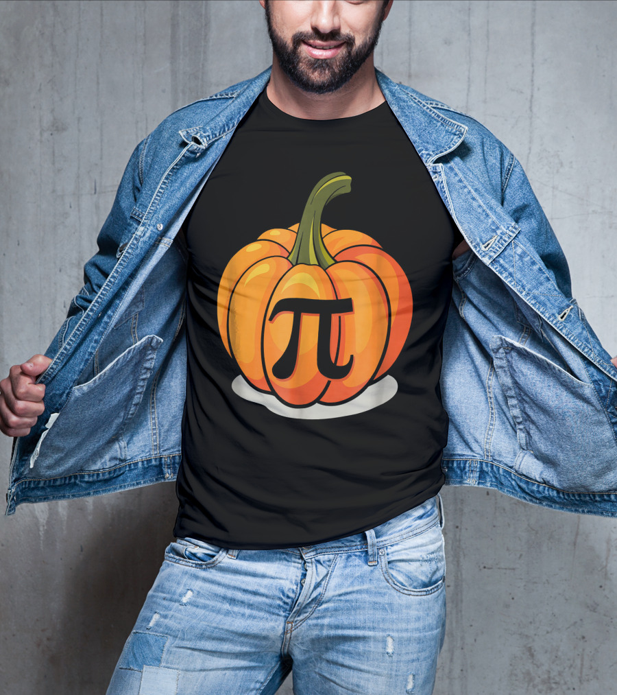 Pumpkin Pi Pie Funny Nerdy Thanksgiving T-Shirt