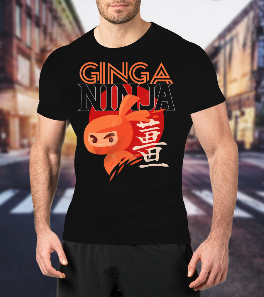 Ginga Ninja Cool Redhead T-Shirt