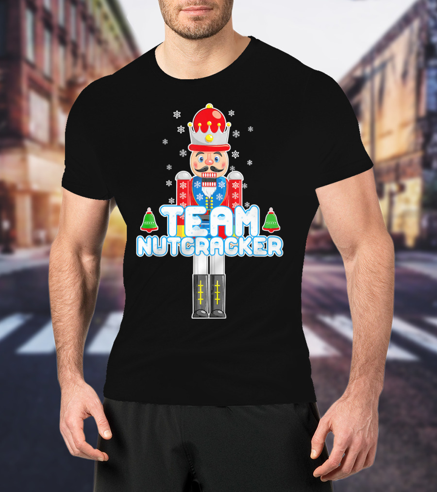 Team Nutcracker Snowflake Bells T-Shirt