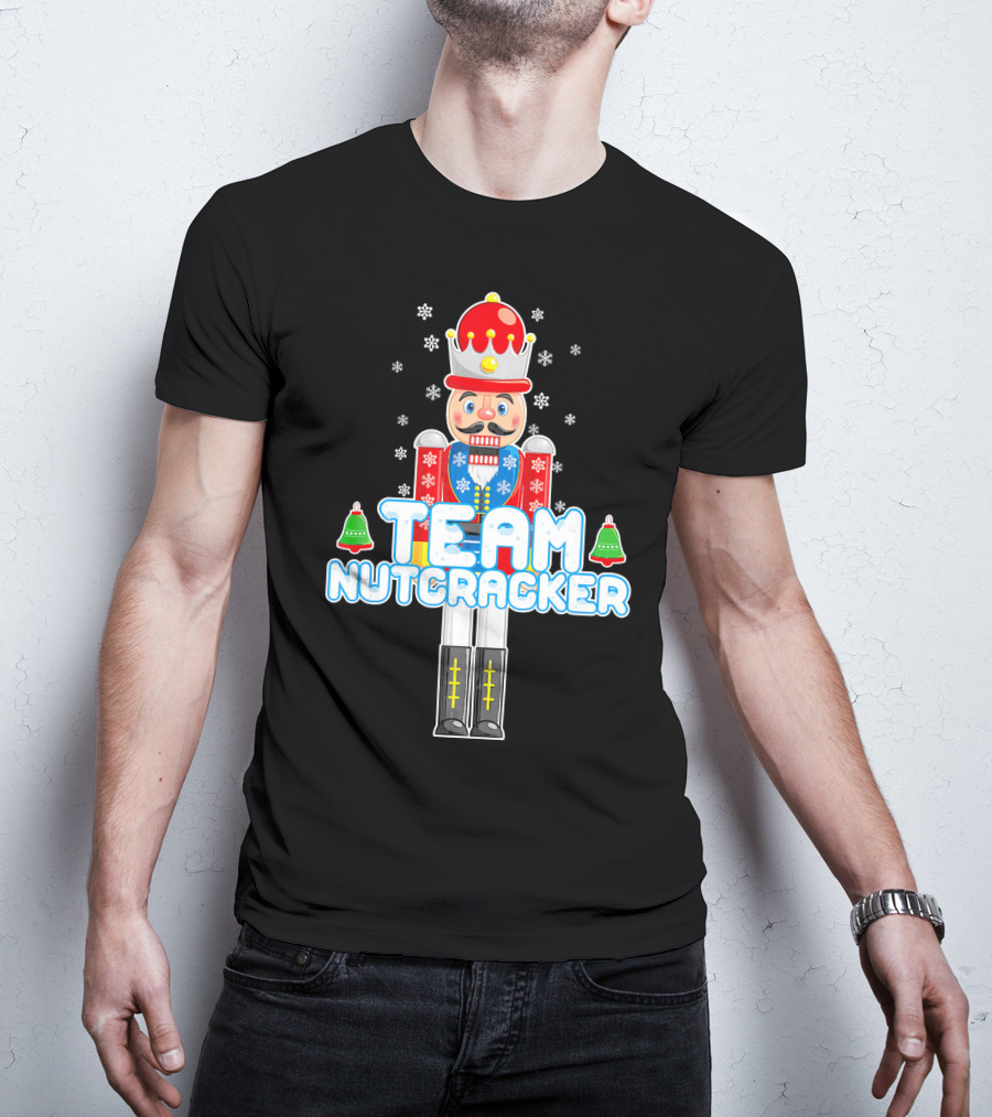 Team Nutcracker Snowflake Bells T-Shirt