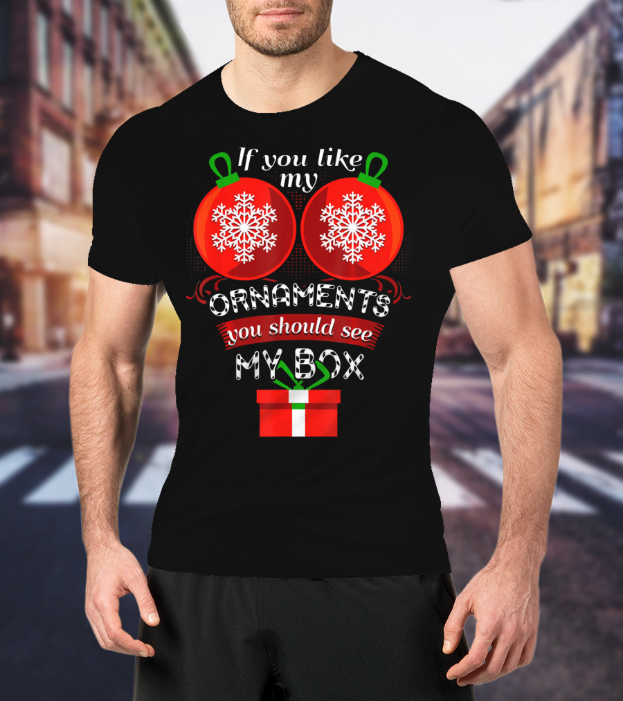 If You Like My Ornaments You Should See My Box T-Shirt