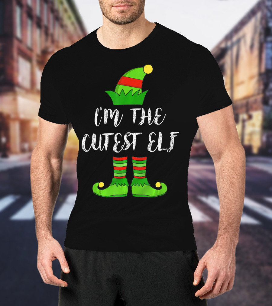 I'm The Cutest Elf Christmas Party Costume T-Shirt