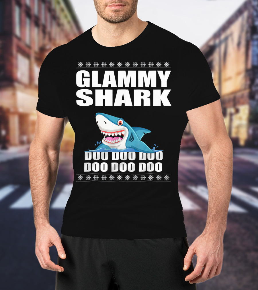 Glammy Shark Doo Doo Doo Doo Doo Doo T-Shirt
