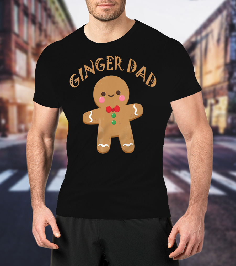 Ginger Dad Gingerbread Family T-Shirt