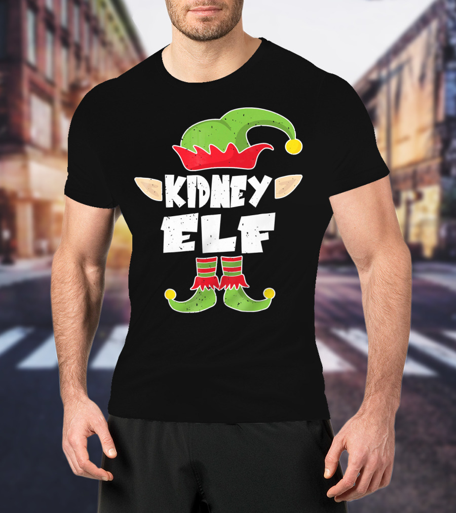 Kidney Elf Squad Nephrology Festive T-Shirt