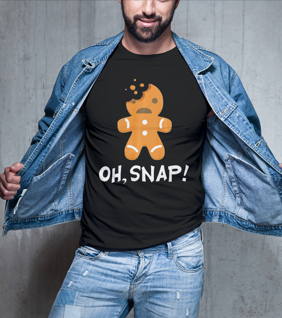 Oh, Snap Gingerbread Christmas T-Shirt