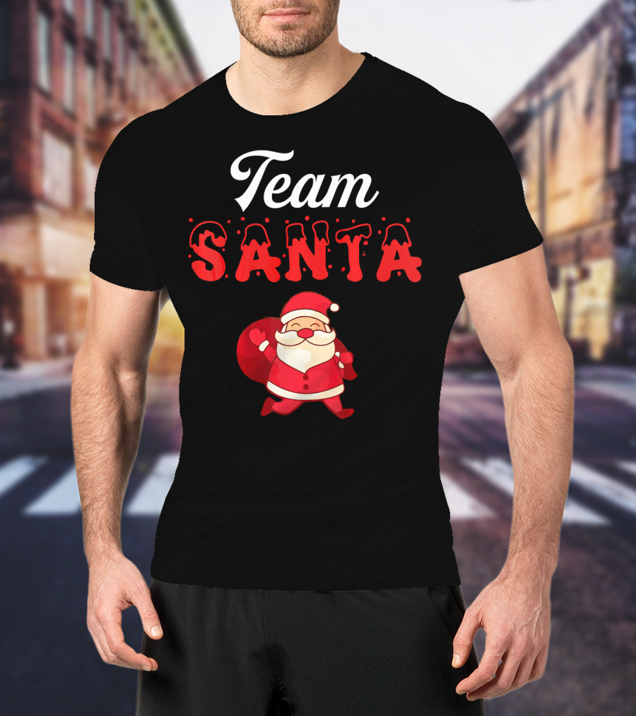 Team Santa Claus Christmas Cheer T-Shirt