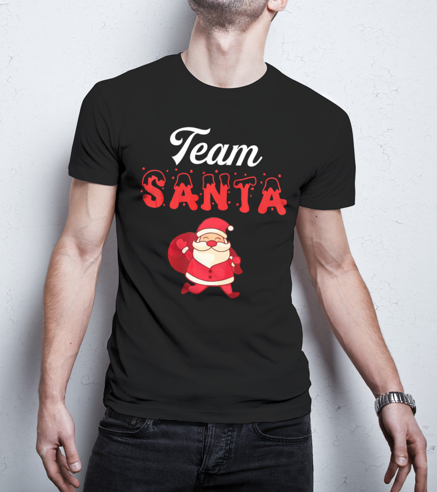 Team Santa Claus Christmas Cheer T-Shirt
