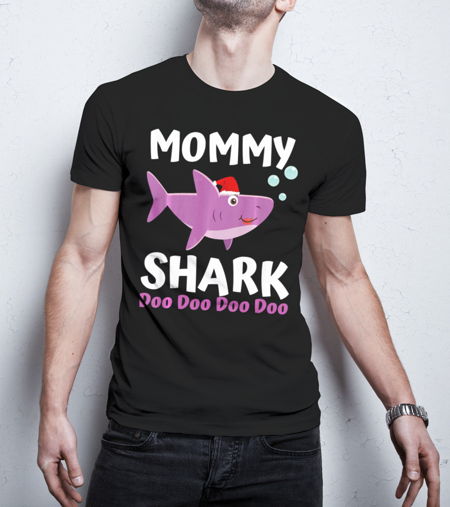 Mommy Shark Doo Doo Doo Doo Christmas Mommy Shark T-Shirt