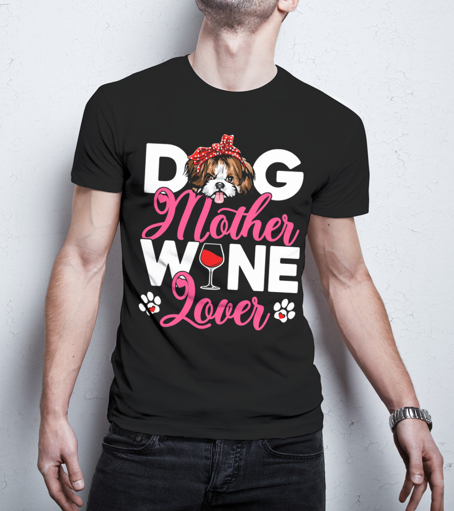 Cute Shih Tzu Dog Mother Lover T-Shirt