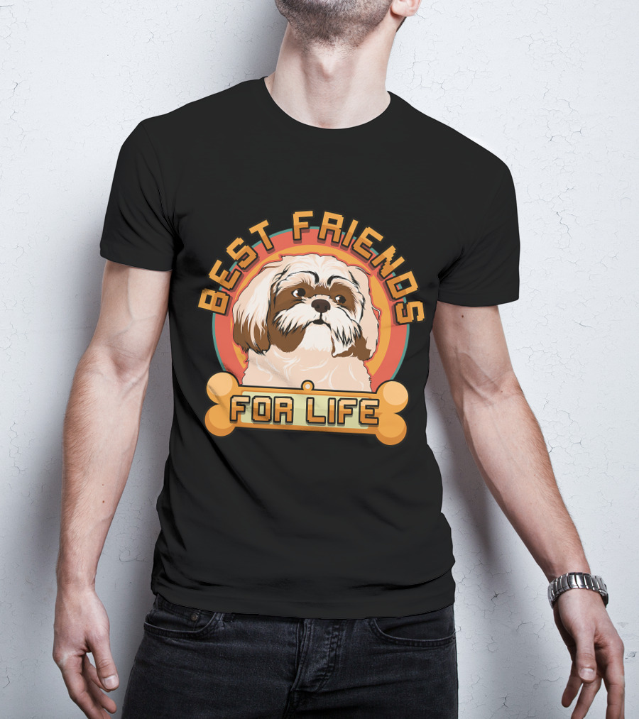 Shih Tzu Best Friends For Life T-Shirt