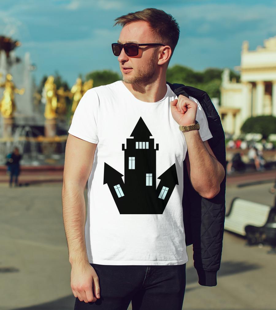 House On Haunted Hill Castle T-Shirt