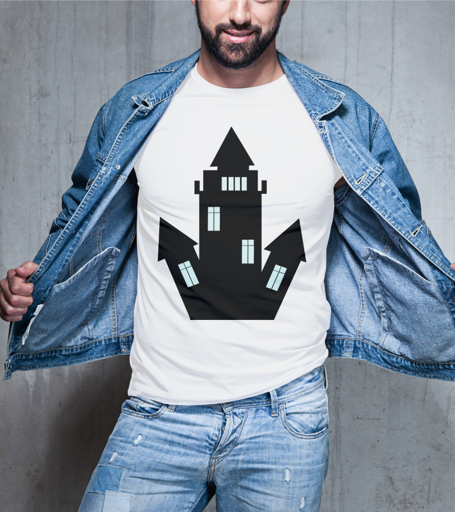 House On Haunted Hill Castle T-Shirt
