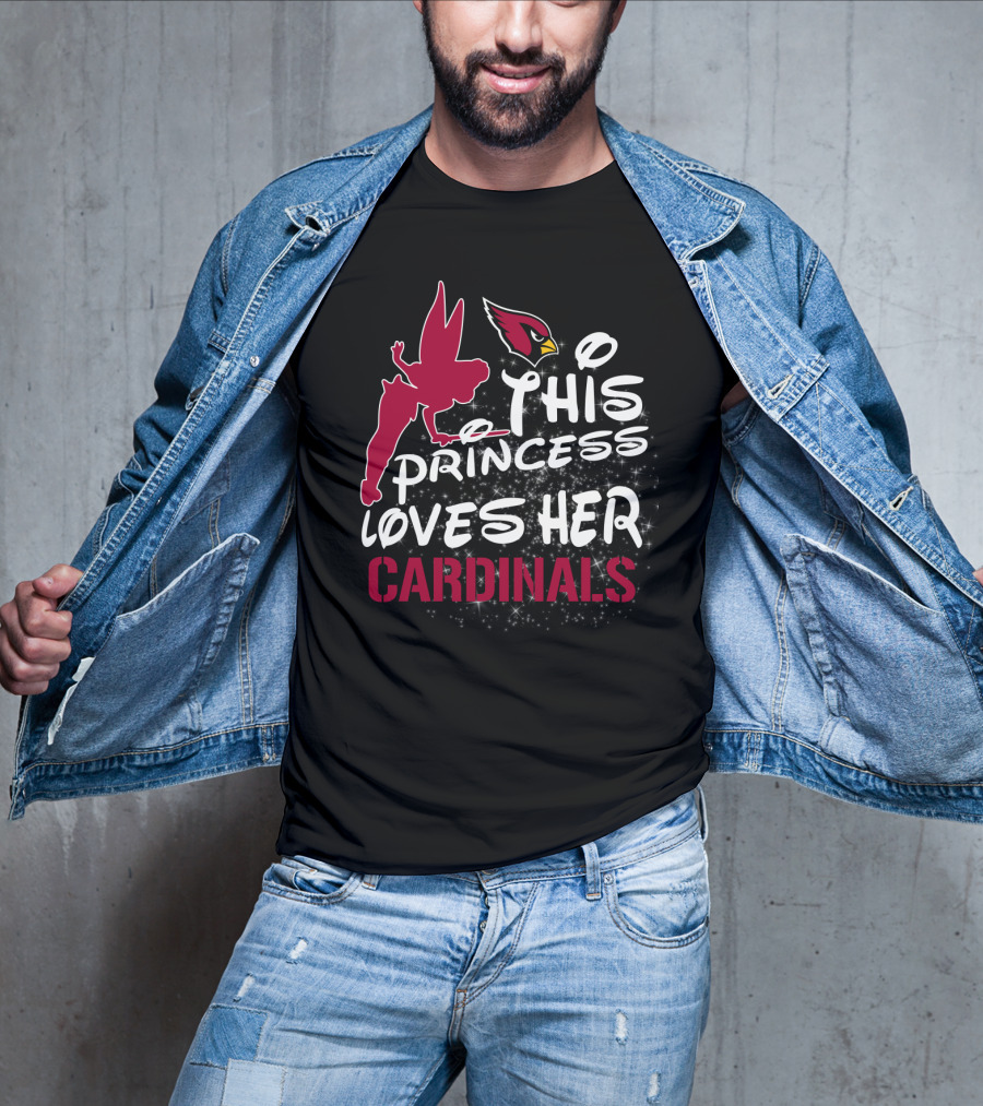 This Princess Loves Her Arizona Cardinals T-Shirt