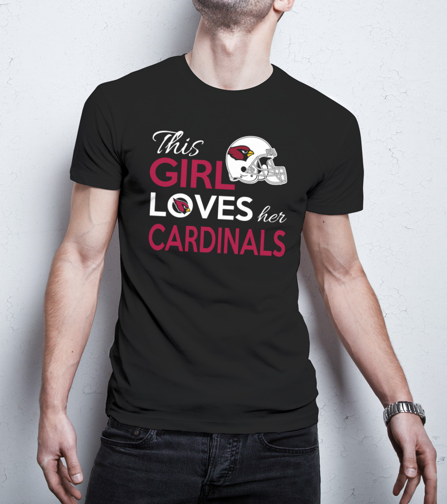 This Girl Loves Her Arizona Cardinals T-Shirt