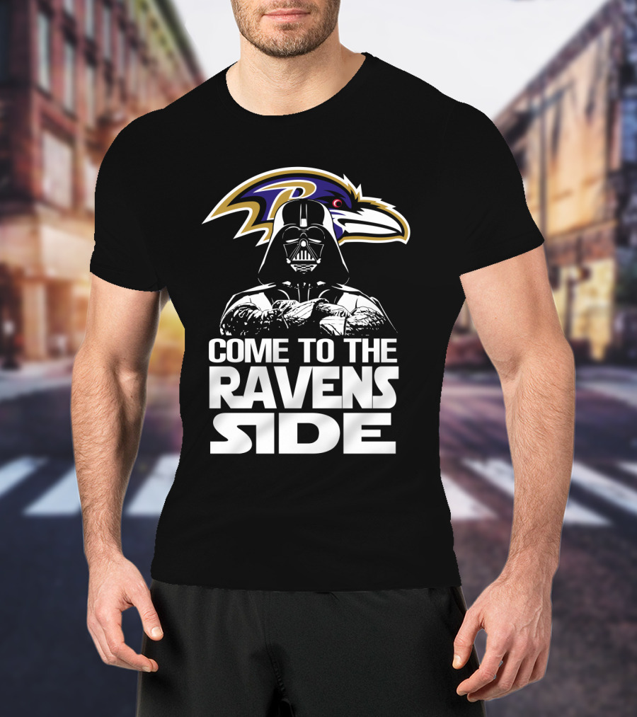 Come To The Ravens Side Baltimore Ravens T-Shirt