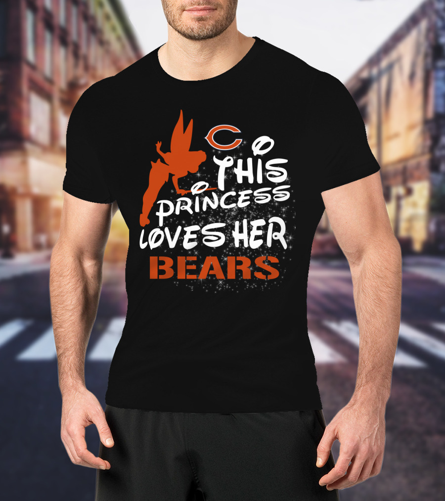 This Princess Loves Her Chicago Bears T-Shirt