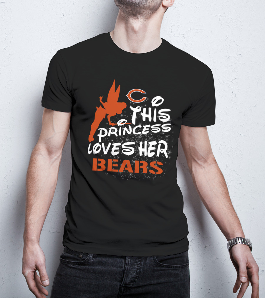 This Princess Loves Her Chicago Bears T-Shirt