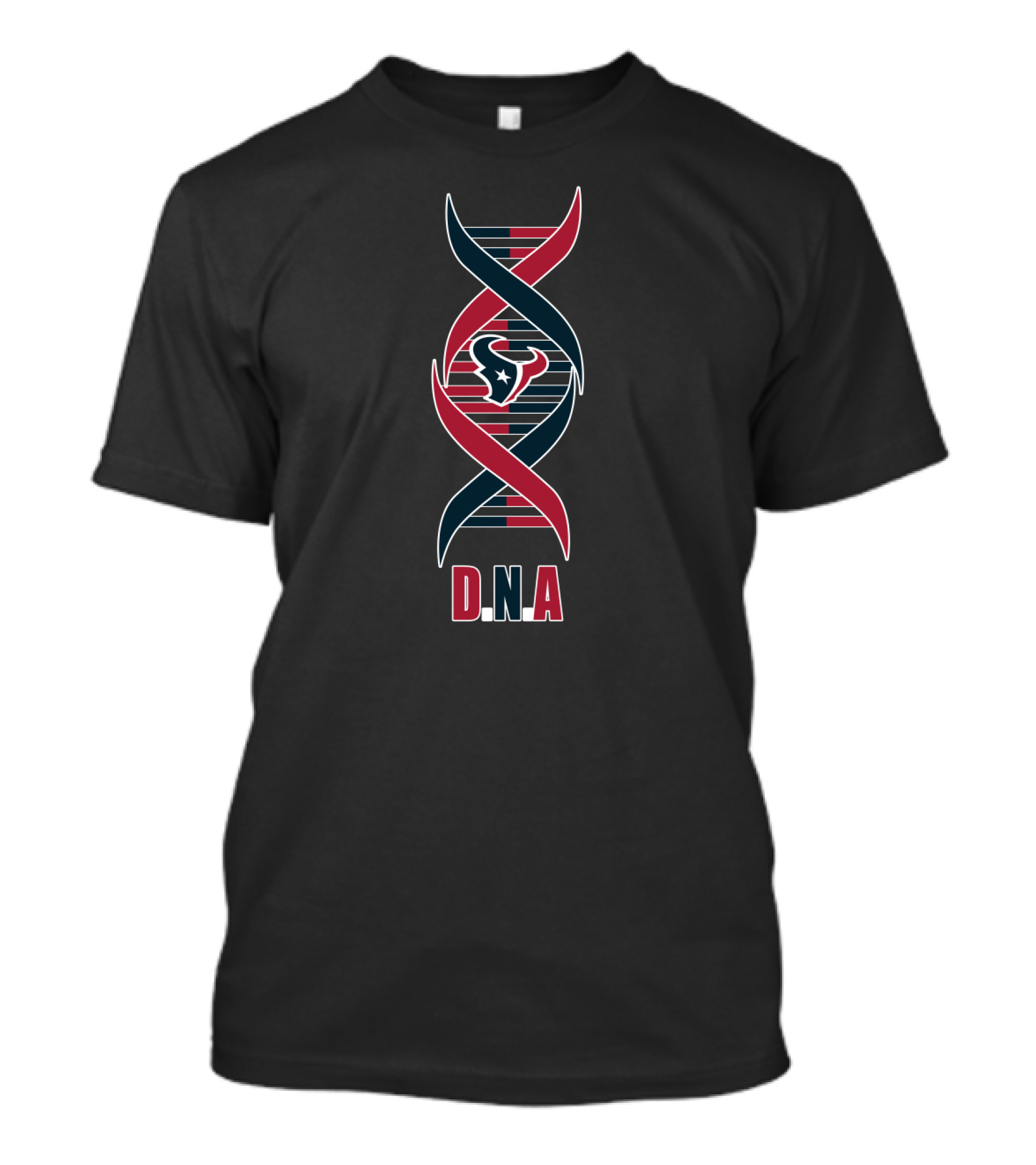 Houston Texans Dna Football Fan Gear T-Shirt