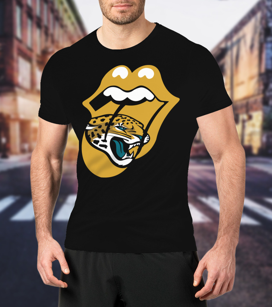 Jacksonville Jaguars Logo With Iconic Tongue T-Shirt