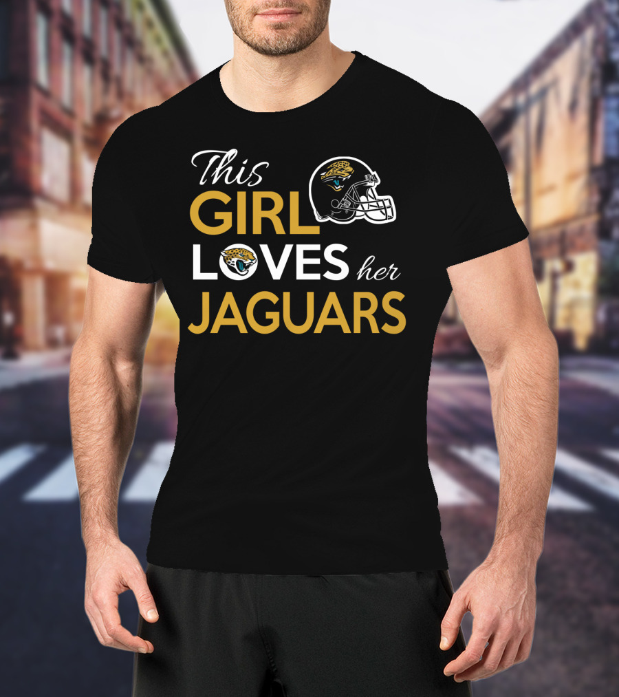 This Girl Loves Her Jacksonville Jaguars T-Shirt