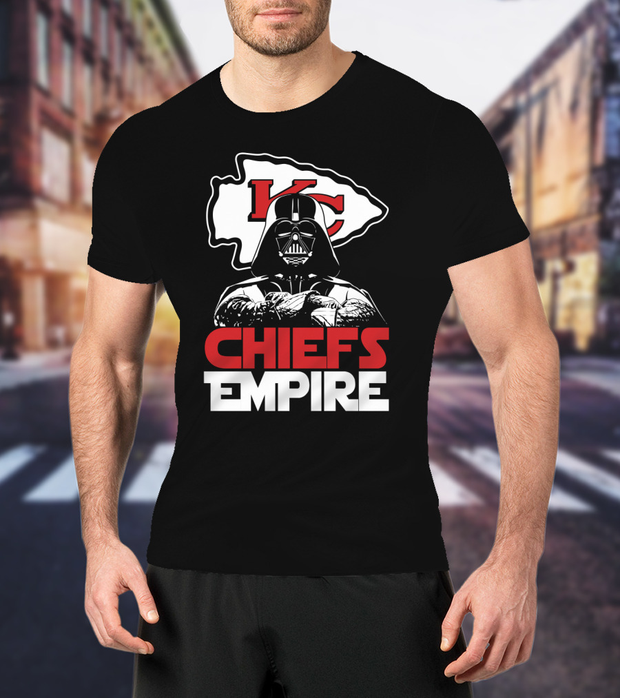 Kc Chiefs Empire Darth Vader T-Shirt