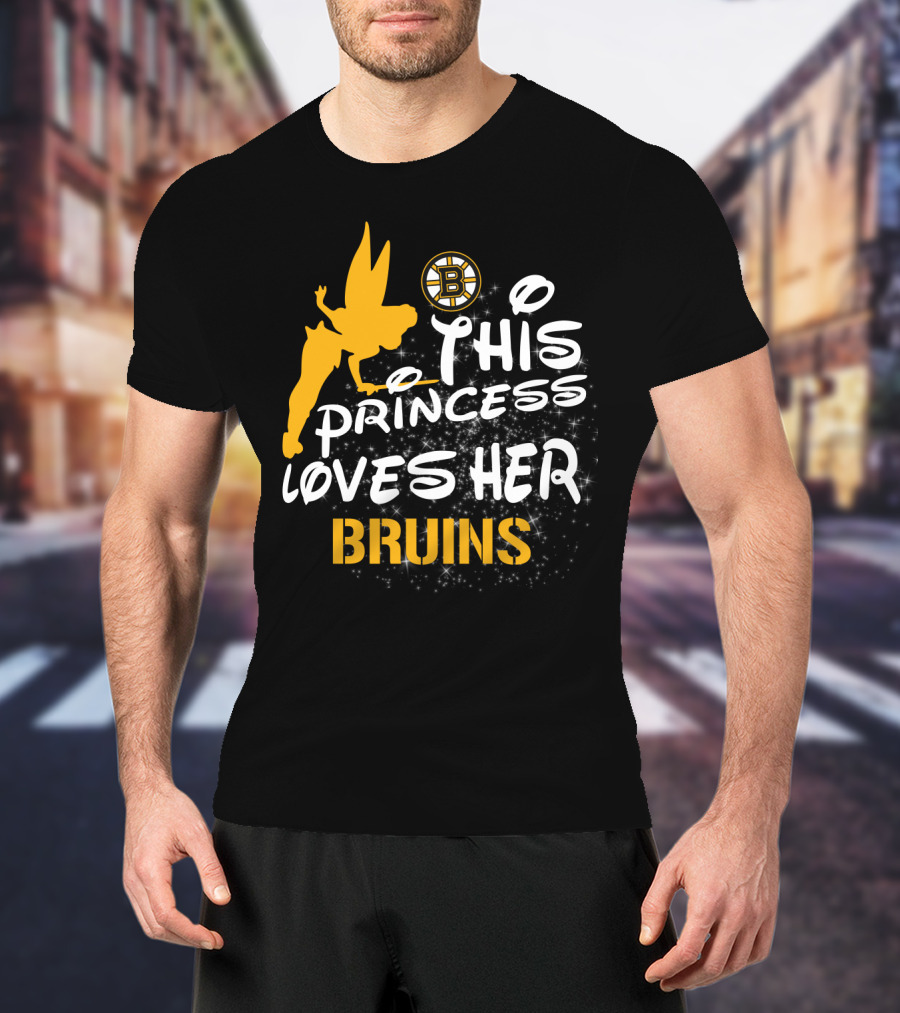 This Princess Loves Her Boston Bruins T-Shirt