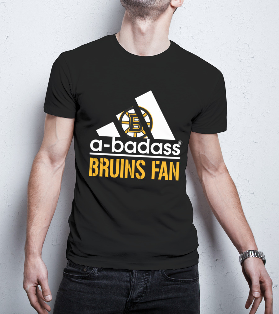 A-Badass Bruins Fan Boston Bruins T-Shirt