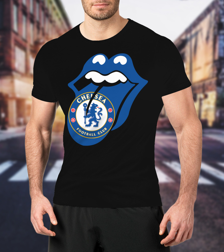 Chelsea Football Club Blue Tongue T-Shirt