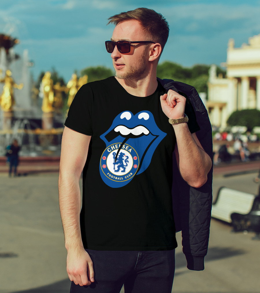Chelsea Football Club Blue Tongue T-Shirt