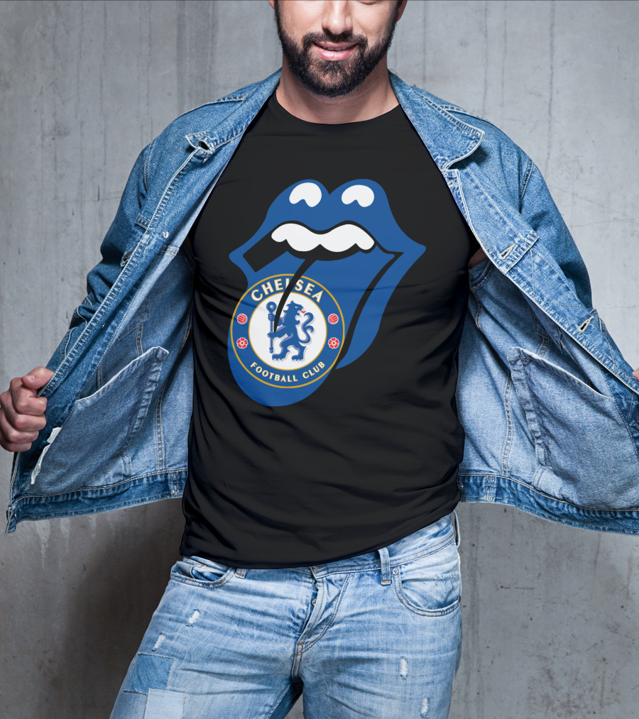 Chelsea Football Club Blue Tongue T-Shirt